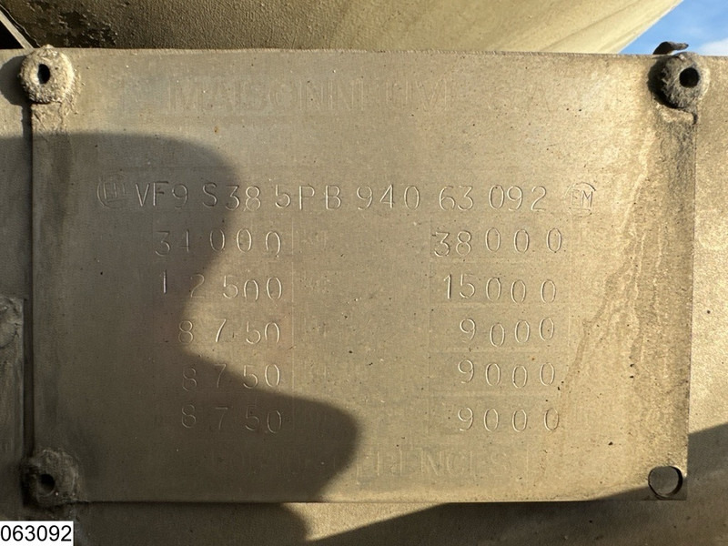 MAISONNEUVE Food 34.000 Liter, 5 Comp - Tank semi-trailer: picture 4 MAISONNEUVE Food 34.000 Liter, 5 Comp - Tank semi-trailer: picture 4