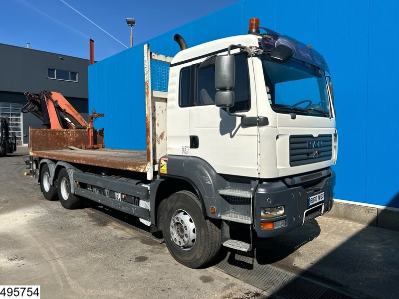 MAN TGA 26 360 6X4, Manual, Steel suspension, Palfinger - Dropside/ Flatbed truck, Crane truck: picture 2 MAN TGA 26 360 6X4, Manual, Steel suspension, Palfinger - Dropside/ Flatbed truck, Crane truck: picture 2