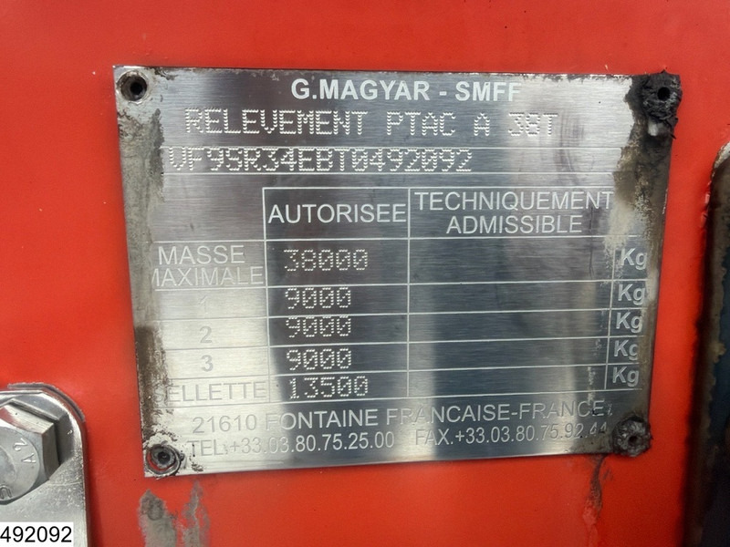 Magyar Food 1 Compartment, 26,000 Litres - Tank semi-trailer: picture 4 Magyar Food 1 Compartment, 26,000 Litres - Tank semi-trailer: picture 4