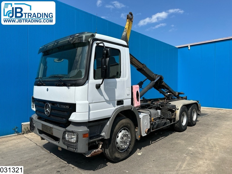 Mercedes-Benz Actros 2636 6X4, Manual, Steel suspension, Palfinger - Hook lift truck: picture 1 Mercedes-Benz Actros 2636 6X4, Manual, Steel suspension, Palfinger - Hook lift truck: picture 1
