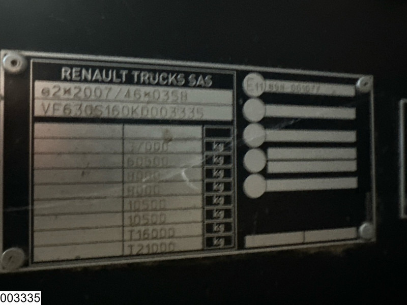 Renault C 430 8X4, EURO 6, Steel suspension, Palfinger leasing Renault C 430 8X4, EURO 6, Steel suspension, Palfinger: picture 7