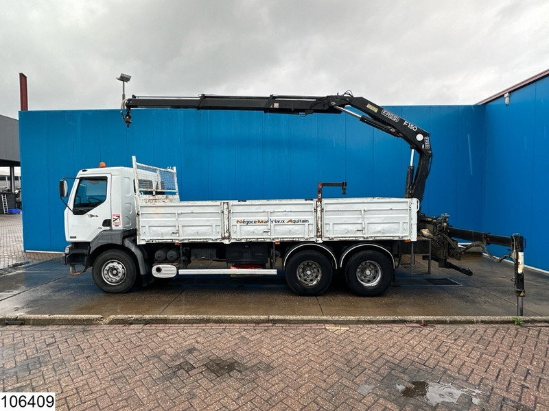 Renault Kerax 370 6x4, Manual, Fassi, Remote, Steelsuspension - Dropside/ Flatbed truck, Crane truck: picture 4 Renault Kerax 370 6x4, Manual, Fassi, Remote, Steelsuspension - Dropside/ Flatbed truck, Crane truck: picture 4