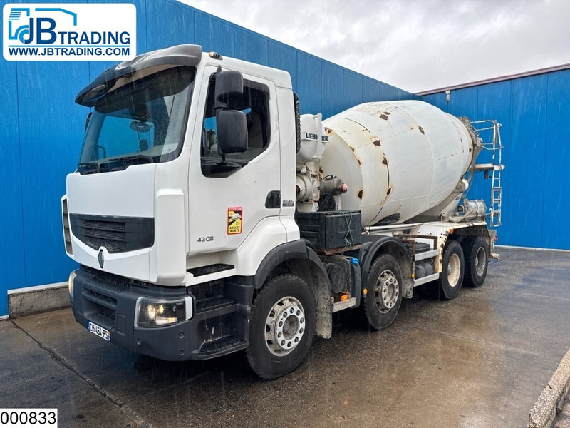 Renault Lander 430 Dxi 8x4, EURO 5, Liebherr, 9m3 - Concrete mixer truck: picture 1 Renault Lander 430 Dxi 8x4, EURO 5, Liebherr, 9m3 - Concrete mixer truck: picture 1