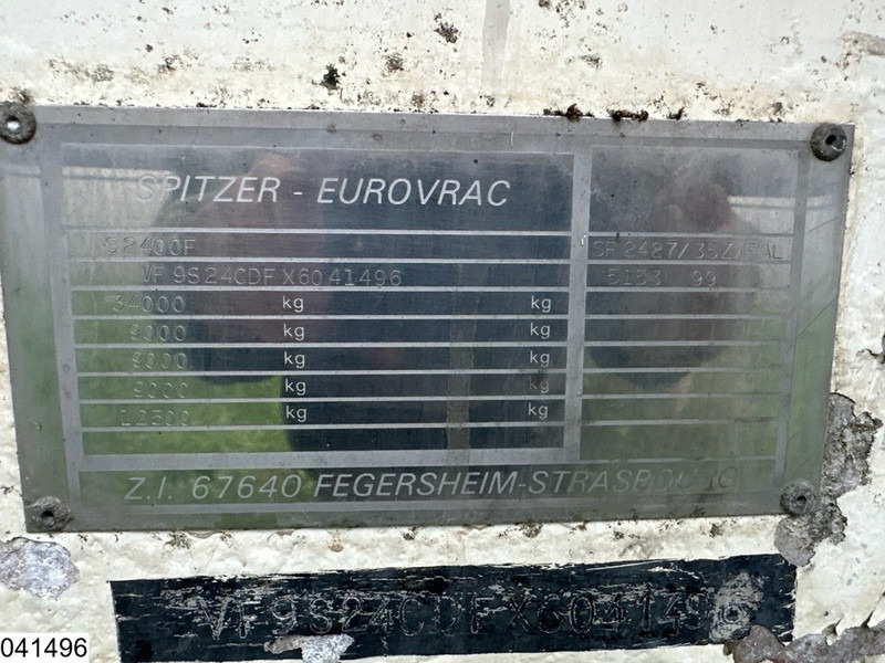 SPITZER Silo 60300 Liter SILO / FUEL - Tank semi-trailer: picture 4 SPITZER Silo 60300 Liter SILO / FUEL - Tank semi-trailer: picture 4