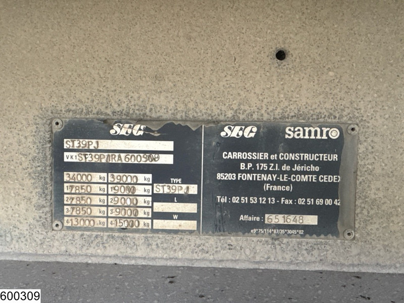 Samro gesloten bak - Closed box semi-trailer: picture 4 Samro gesloten bak - Closed box semi-trailer: picture 4