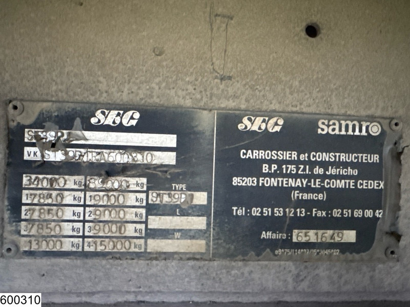 Samro gesloten bak - Closed box semi-trailer: picture 4 Samro gesloten bak - Closed box semi-trailer: picture 4