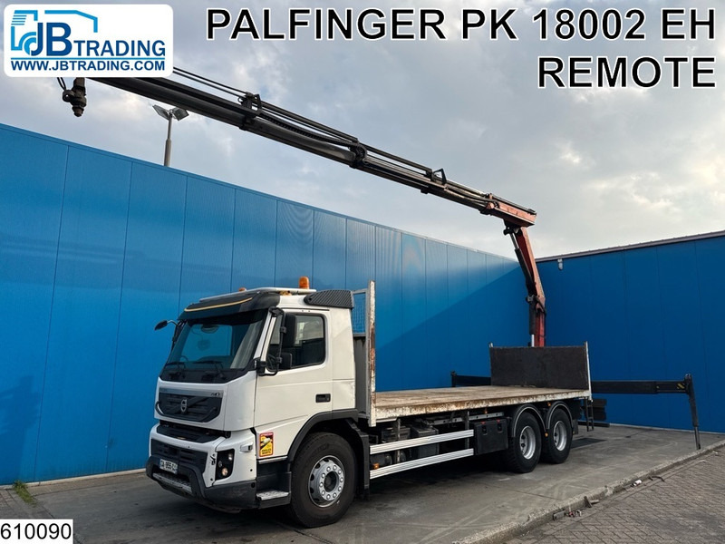 Volvo FMX 370 6X4, EURO 5, Steel suspension, Palfinger - Dropside/ Flatbed truck, Crane truck: picture 1 Volvo FMX 370 6X4, EURO 5, Steel suspension, Palfinger - Dropside/ Flatbed truck, Crane truck: picture 1