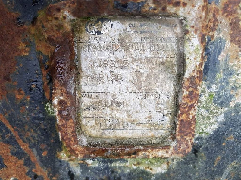 GEITH MCR 186-2,10 mtr-Bucket/Tieflöffel/Dichte bak - Bucket: picture 3 GEITH MCR 186-2,10 mtr-Bucket/Tieflöffel/Dichte bak - Bucket: picture 3