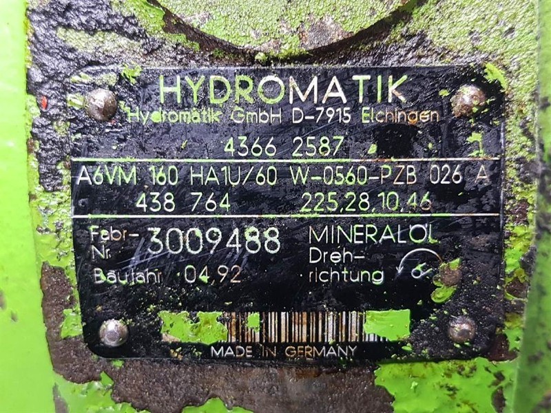 Hydromatik A6VM160HA1U/60W-R909438764-Drive motor/Fahrmotor - Hydraulics: picture 4 Hydromatik A6VM160HA1U/60W-R909438764-Drive motor/Fahrmotor - Hydraulics: picture 4