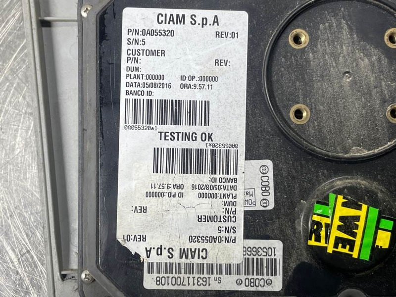 Cab and interior for Construction machinery Mecalac 12MTX-6160134-Dashboard/Console/Konsole: picture 7