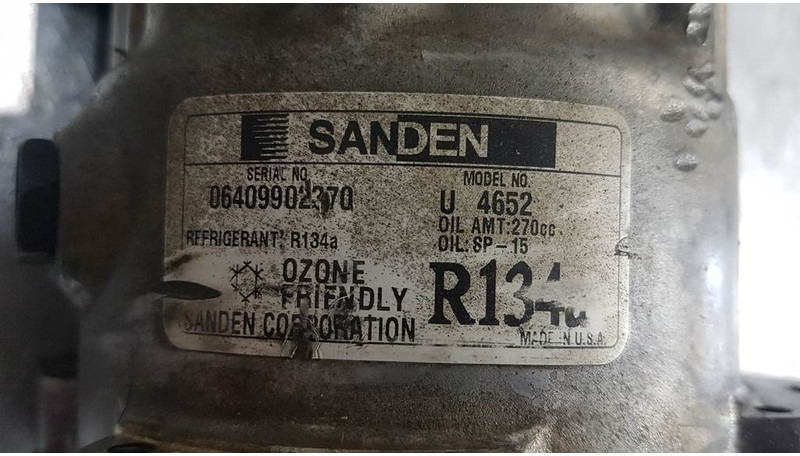 SANDEN U4652 - Compressor/Kompressor/Aircopomp - AC compressor for Construction machinery: picture 3 SANDEN U4652 - Compressor/Kompressor/Aircopomp - AC compressor for Construction machinery: picture 3