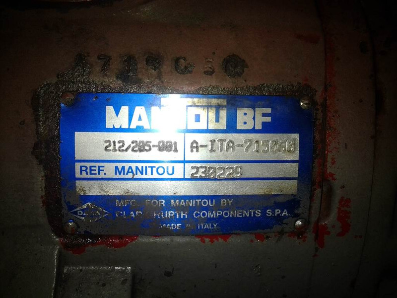 Spicer Dana 212/205-001 - Manitou MT 932.25 - Axle - Axle and parts for Construction machinery: picture 3 Spicer Dana 212/205-001 - Manitou MT 932.25 - Axle - Axle and parts for Construction machinery: picture 3
