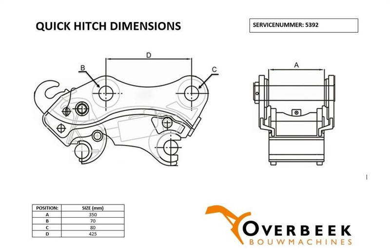 TEFRA R906 / 20T - Liebherr - Quick coupler - Quick coupler: picture 5 TEFRA R906 / 20T - Liebherr - Quick coupler - Quick coupler: picture 5