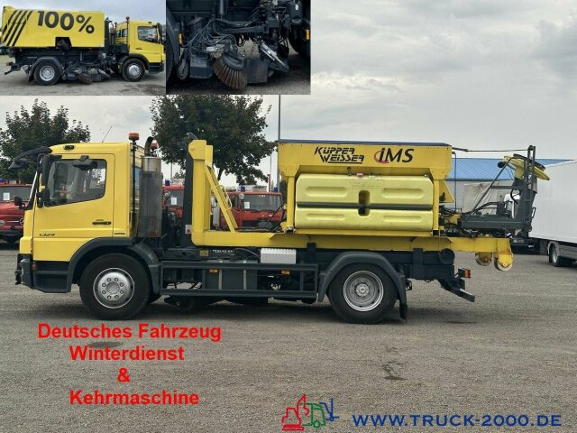 Mercedes-Benz 1524 Winterdienst - Streuer - Kehrmaschine 1.Hd - Road sweeper: picture 1 Mercedes-Benz 1524 Winterdienst - Streuer - Kehrmaschine 1.Hd - Road sweeper: picture 1