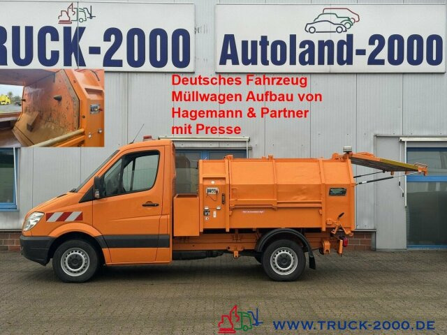 Mercedes-Benz Sprinter 316 Hagemann 3,5m3 Müllwagen mit Presse - Garbage truck: picture 1 Mercedes-Benz Sprinter 316 Hagemann 3,5m3 Müllwagen mit Presse - Garbage truck: picture 1