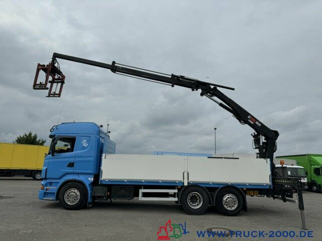 Scania R 560 V8 Kran HIAB 185K hebt bei 11m = 1.500kg - Dropside/ Flatbed truck, Crane truck: picture 5 Scania R 560 V8 Kran HIAB 185K hebt bei 11m = 1.500kg - Dropside/ Flatbed truck, Crane truck: picture 5