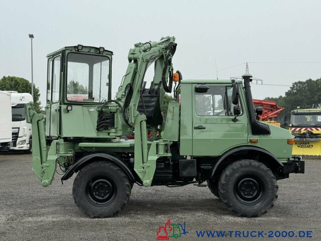 Unimog U427/10 Schaeff Mobilbagger AT 16 NUR 175 TKM - Wheel excavator: picture 3 Unimog U427/10 Schaeff Mobilbagger AT 16 NUR 175 TKM - Wheel excavator: picture 3