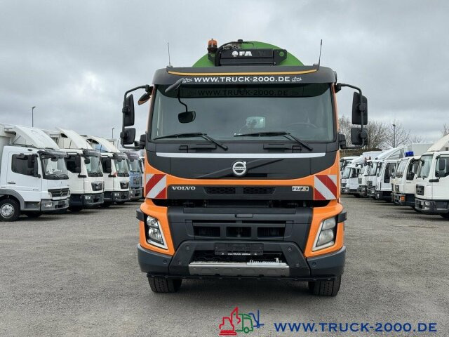 Garbage truck for transportation of garbage Volvo FMX 380 6x2 Faun Rotopress23m³ NUR 138 TKM Klima: picture 11