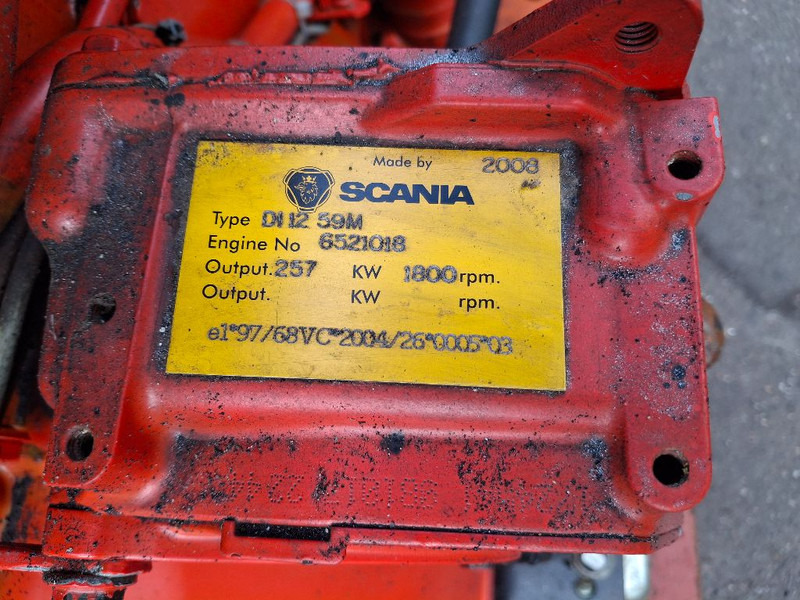 Scania DI12 59M - Engine: picture 4 Scania DI12 59M - Engine: picture 4
