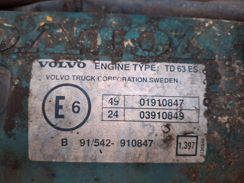 Volvo TD63E - Engine: picture 2 Volvo TD63E - Engine: picture 2