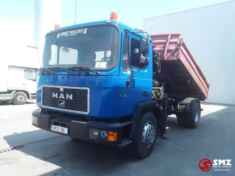 MAN 19.322 hiab 071 - Tipper, Crane truck: picture 2 MAN 19.322 hiab 071 - Tipper, Crane truck: picture 2