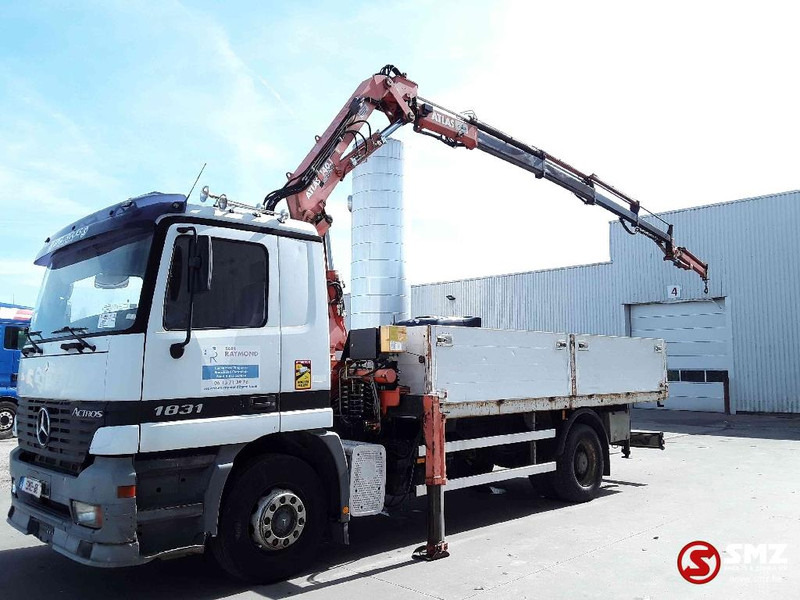 Mercedes-Benz Actros 1831 Atlas Ak140.1A4+remote lames steel 165000km - Dropside/ Flatbed truck, Crane truck: picture 5 Mercedes-Benz Actros 1831 Atlas Ak140.1A4+remote lames steel 165000km - Dropside/ Flatbed truck, Crane truck: picture 5