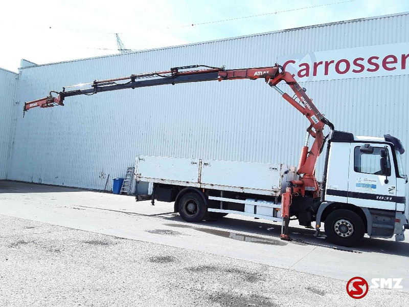 Mercedes-Benz Actros 1831 Atlas Ak140.1A4+remote lames steel 165000km - Dropside/ Flatbed truck, Crane truck: picture 4 Mercedes-Benz Actros 1831 Atlas Ak140.1A4+remote lames steel 165000km - Dropside/ Flatbed truck, Crane truck: picture 4