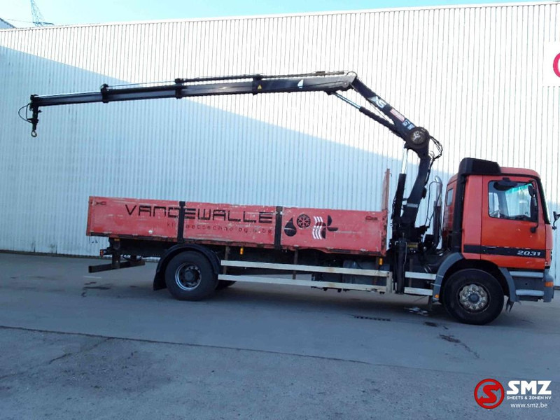Mercedes-Benz Actros 2031 atlas 144b3 remote lames - Dropside/ Flatbed truck, Crane truck: picture 3 Mercedes-Benz Actros 2031 atlas 144b3 remote lames - Dropside/ Flatbed truck, Crane truck: picture 3
