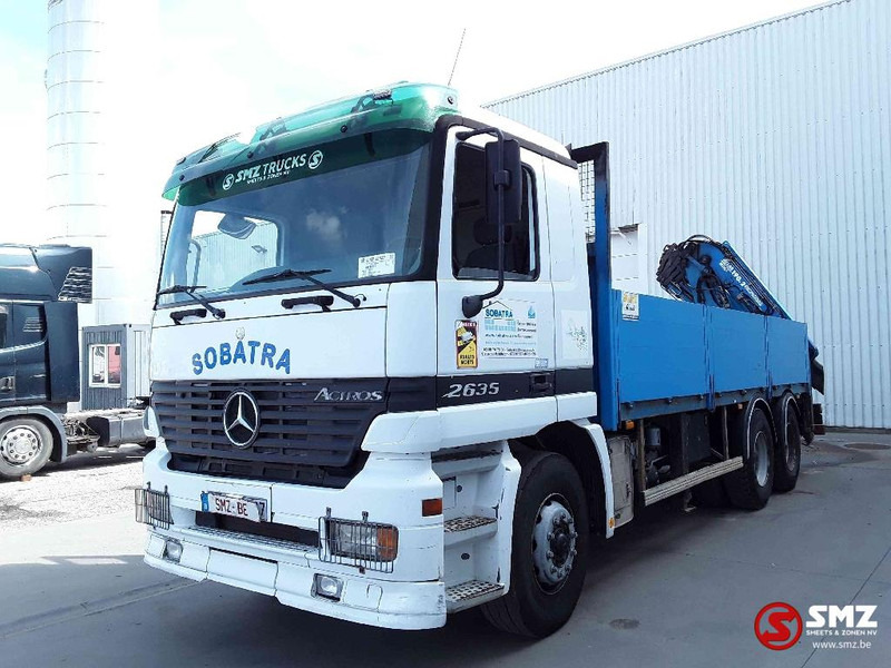 Mercedes-Benz Actros 2635 Atlas Ak190.2A5 - Dropside/ Flatbed truck, Crane truck: picture 3 Mercedes-Benz Actros 2635 Atlas Ak190.2A5 - Dropside/ Flatbed truck, Crane truck: picture 3