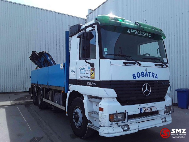 Mercedes-Benz Actros 2635 Atlas Ak190.2A5 - Dropside/ Flatbed truck, Crane truck: picture 1 Mercedes-Benz Actros 2635 Atlas Ak190.2A5 - Dropside/ Flatbed truck, Crane truck: picture 1