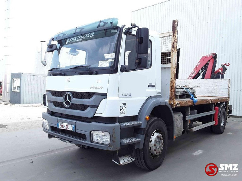 Mercedes-Benz Axor 1833 Fassi f 110a 284000km airco TOP condition - Dropside/ Flatbed truck, Crane truck: picture 3 Mercedes-Benz Axor 1833 Fassi f 110a 284000km airco TOP condition - Dropside/ Flatbed truck, Crane truck: picture 3