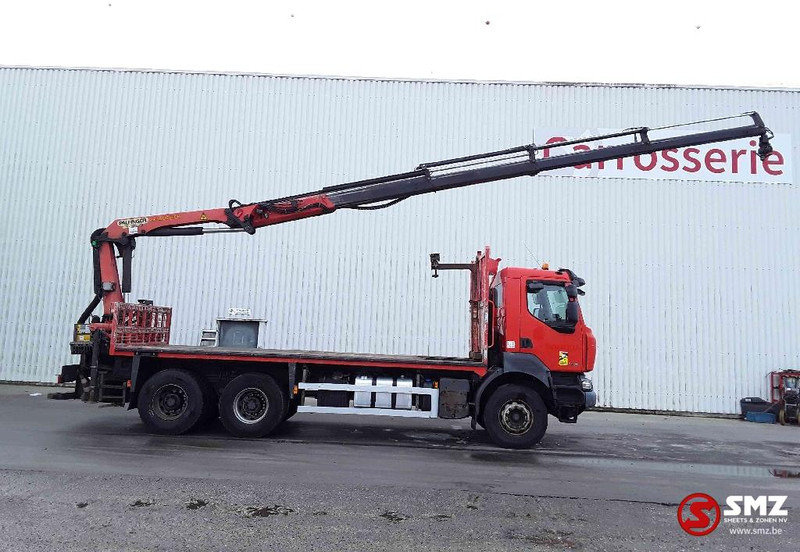 Renault Kerax 380 - Dropside/ Flatbed truck, Crane truck: picture 3 Renault Kerax 380 - Dropside/ Flatbed truck, Crane truck: picture 3