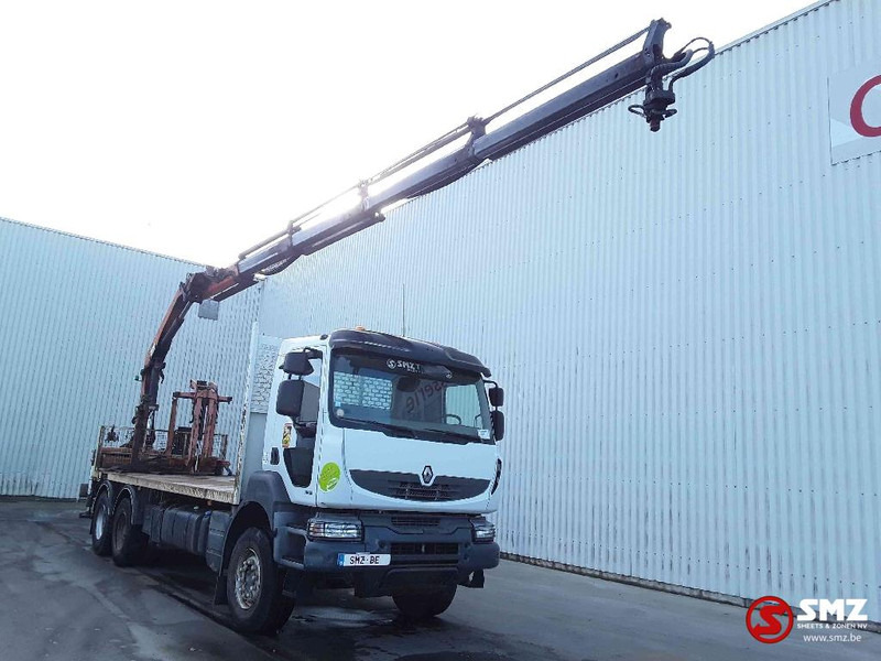 Renault Kerax 380 - Dropside/ Flatbed truck, Crane truck: picture 1 Renault Kerax 380 - Dropside/ Flatbed truck, Crane truck: picture 1