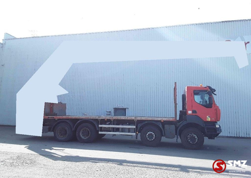 Renault Kerax 430 8x4 - Dropside/ Flatbed truck, Crane truck: picture 4 Renault Kerax 430 8x4 - Dropside/ Flatbed truck, Crane truck: picture 4