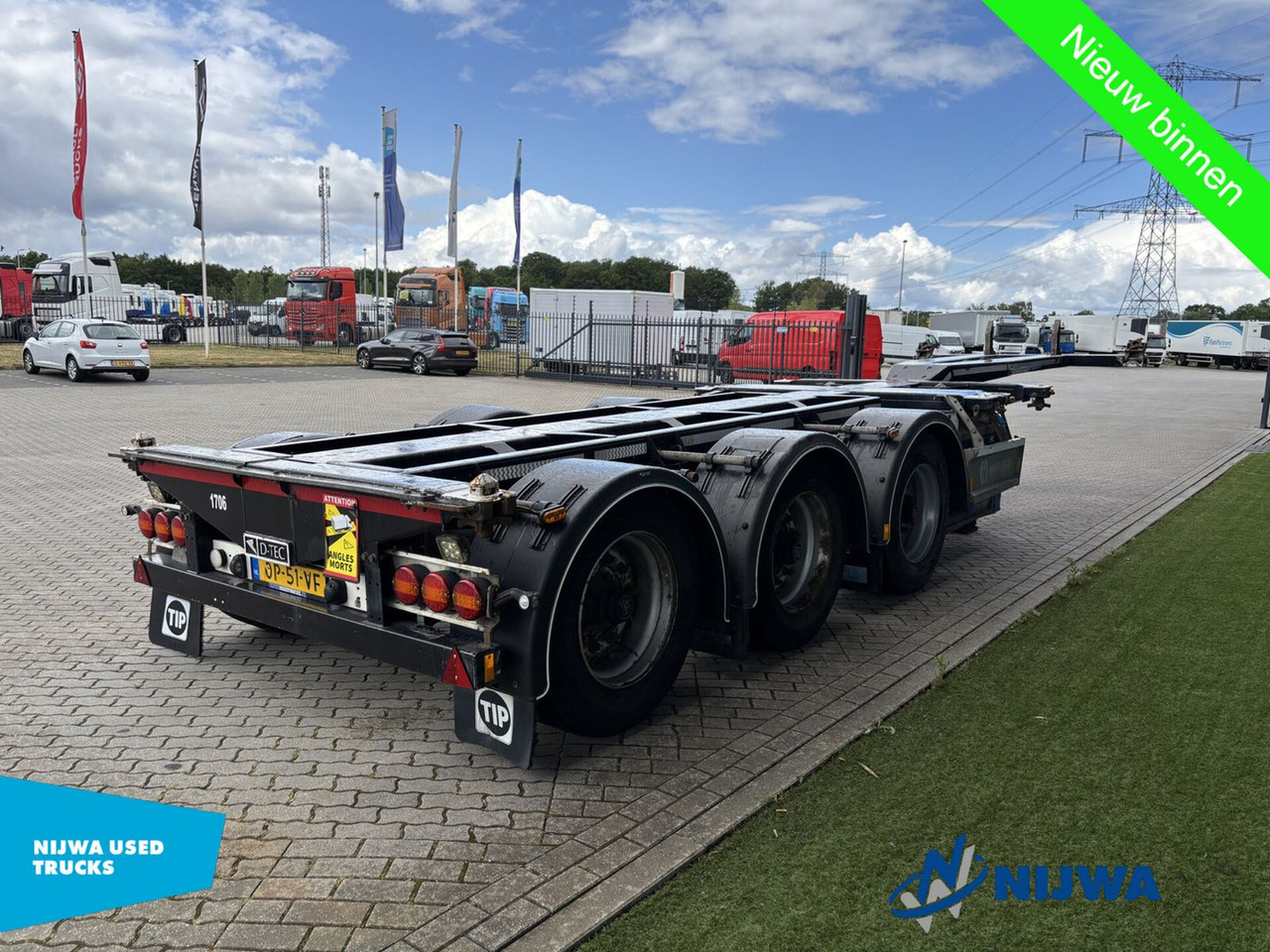 D-TEC FLEXITRAILER 20-30-40-45 ft containers + Genset - Container transporter/ Swap body semi-trailer: picture 3 D-TEC FLEXITRAILER 20-30-40-45 ft containers + Genset - Container transporter/ Swap body semi-trailer: picture 3