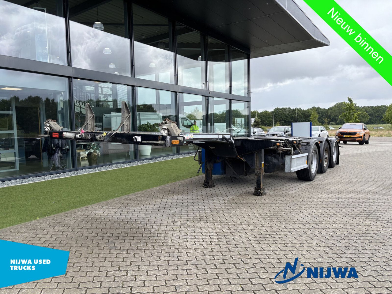 D-TEC FLEXITRAILER 20-30-40-45 ft containers + Genset - Container transporter/ Swap body semi-trailer: picture 1 D-TEC FLEXITRAILER 20-30-40-45 ft containers + Genset - Container transporter/ Swap body semi-trailer: picture 1