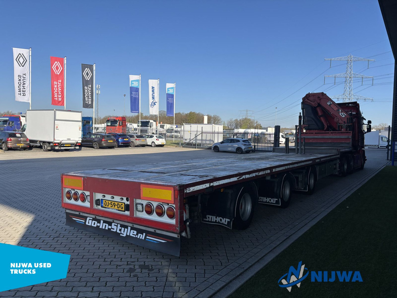 Scania R450 6x2 I.C.M Vogelzang met HIAB 60 ton meter k - Tractor unit: picture 3 Scania R450 6x2 I.C.M Vogelzang met HIAB 60 ton meter k - Tractor unit: picture 3