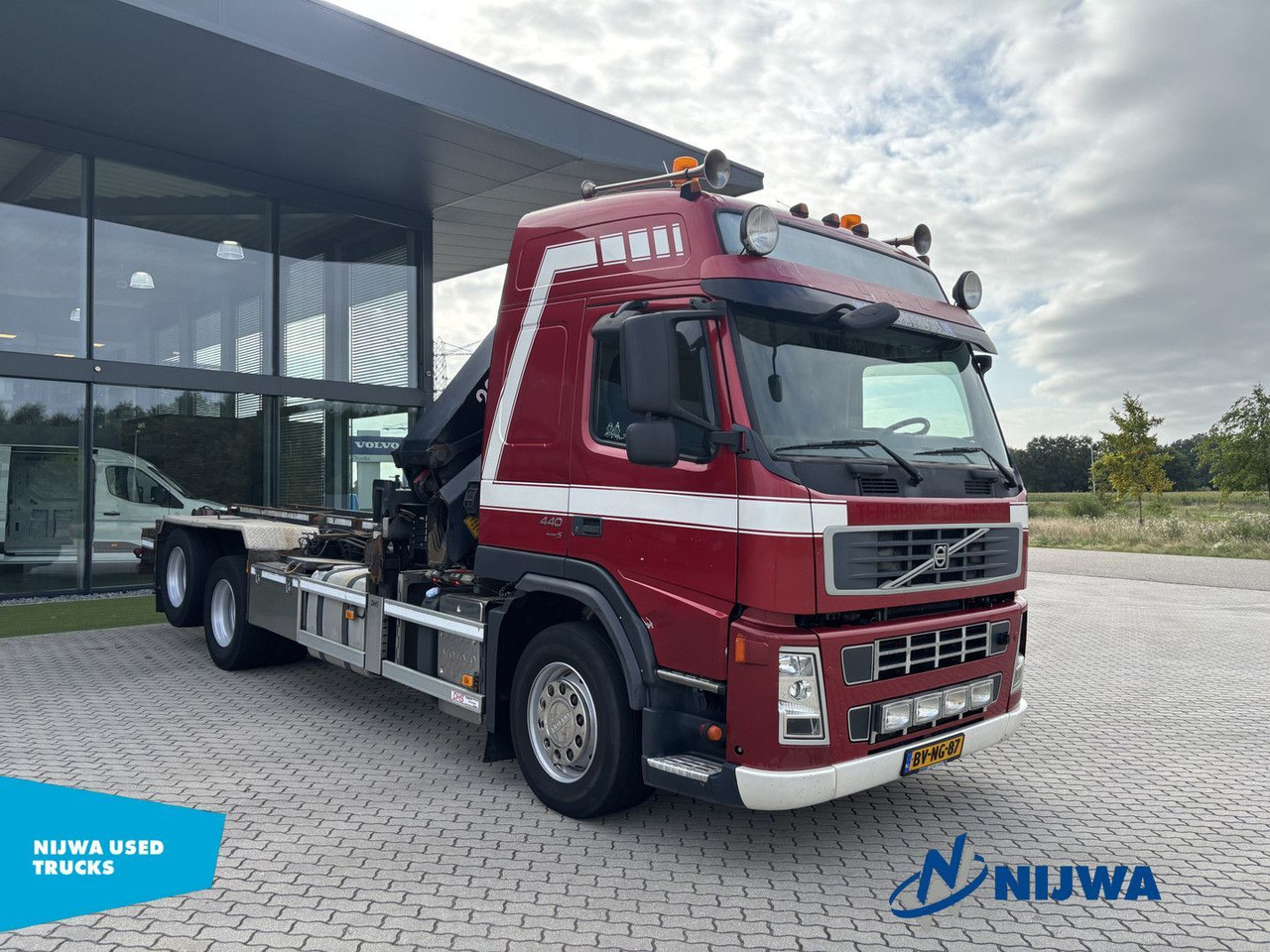 Volvo FM 440 6x2 Kabelsysteem + Kraan - Hook lift truck, Crane truck: picture 2 Volvo FM 440 6x2 Kabelsysteem + Kraan - Hook lift truck, Crane truck: picture 2