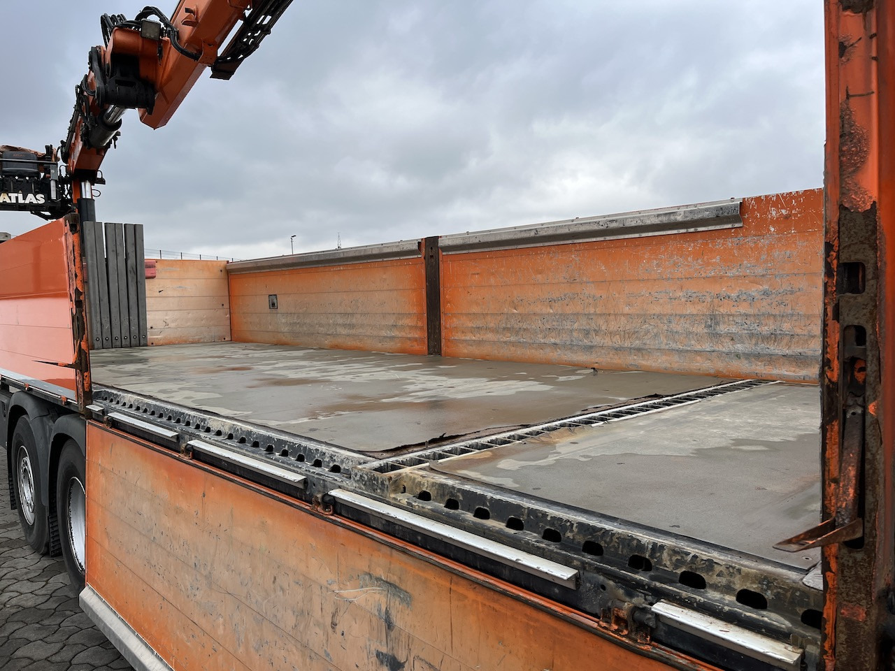 MAN TGX 26.480 6x2 Atlas 145.2 Baustoff - Crane truck, Dropside/ Flatbed truck: picture 5 MAN TGX 26.480 6x2 Atlas 145.2 Baustoff - Crane truck, Dropside/ Flatbed truck: picture 5