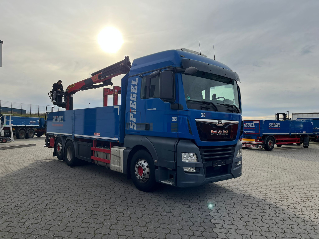 MAN TGX 26.500 6x2 Palfinger 18001 SLD 3 Baustoff - Crane truck, Dropside/ Flatbed truck: picture 3 MAN TGX 26.500 6x2 Palfinger 18001 SLD 3 Baustoff - Crane truck, Dropside/ Flatbed truck: picture 3