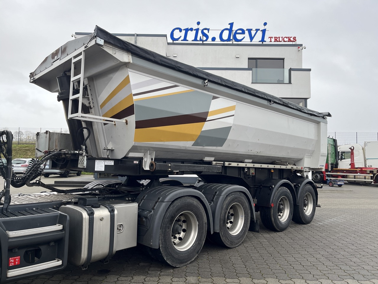 Meusburger Typ MPS-2 - Tipper semi-trailer: picture 2 Meusburger Typ MPS-2 - Tipper semi-trailer: picture 2