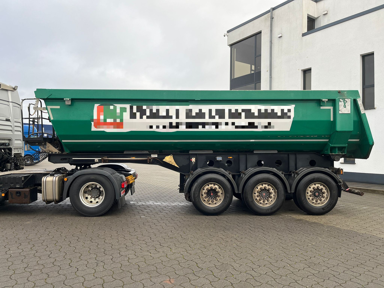 Reisch RHKS 35 24 ASL Alu Mulde - Tipper semi-trailer: picture 2 Reisch RHKS 35 24 ASL Alu Mulde - Tipper semi-trailer: picture 2
