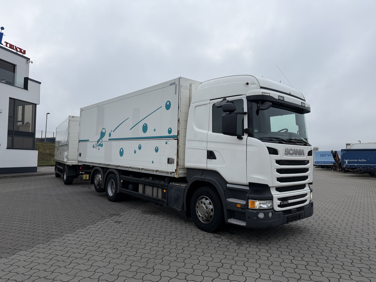 Scania R 450 6x2 Geränkezug + Orten Anhänger - Beverage truck: picture 2 Scania R 450 6x2 Geränkezug + Orten Anhänger - Beverage truck: picture 2