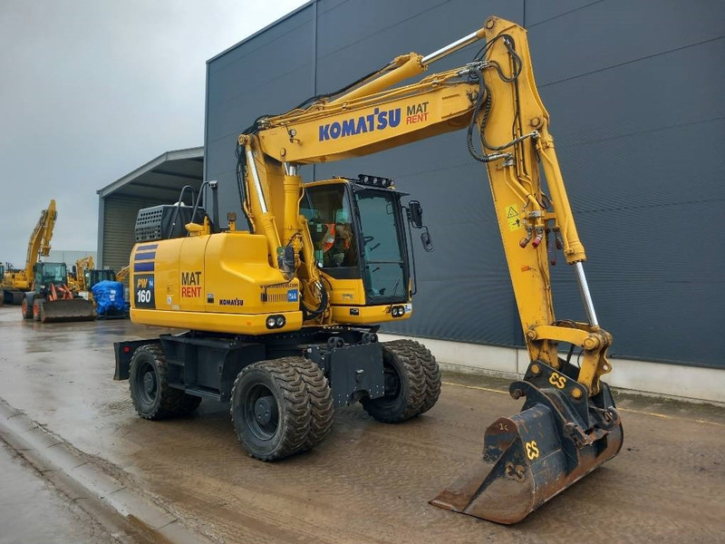 Komatsu PW160-11E0 - Wheel excavator: picture 1 Komatsu PW160-11E0 - Wheel excavator: picture 1