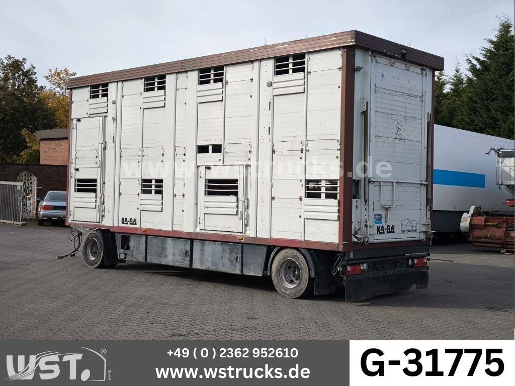 KABA 2 Stock Hubdach Vollalu 7,30m Viehanhänger - Livestock trailer: picture 1 KABA 2 Stock Hubdach Vollalu 7,30m Viehanhänger - Livestock trailer: picture 1