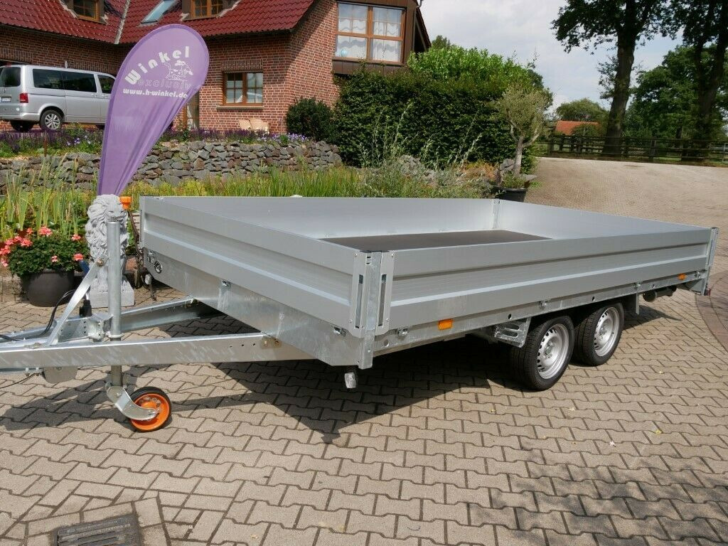 Pritschenhochlader Tandem WST Edition Pritschenhochlader Tandem WST Edition - Dropside/ Flatbed trailer: picture 1 Pritschenhochlader Tandem WST Edition Pritschenhochlader Tandem WST Edition - Dropside/ Flatbed trailer: picture 1