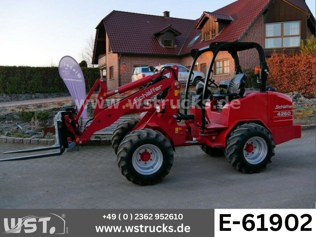 Schäffer 4260 Neuwertig Typ L-H - Compact loader: picture 1 Schäffer 4260 Neuwertig Typ L-H - Compact loader: picture 1