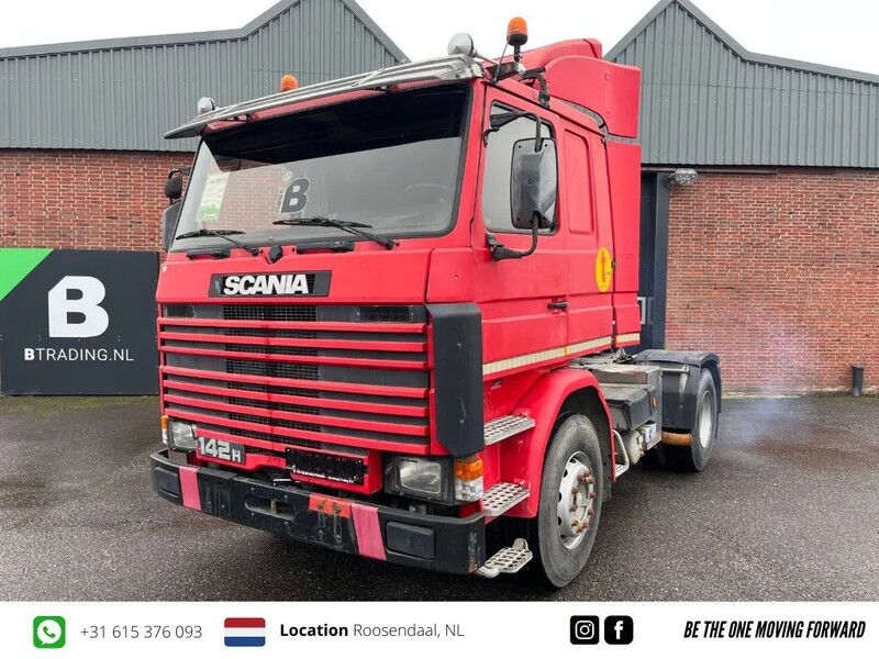 Scania R142-V8 - Spring/Spring - NO rust - 40.968 - Tractor unit: picture 1 Scania R142-V8 - Spring/Spring - NO rust - 40.968 - Tractor unit: picture 1