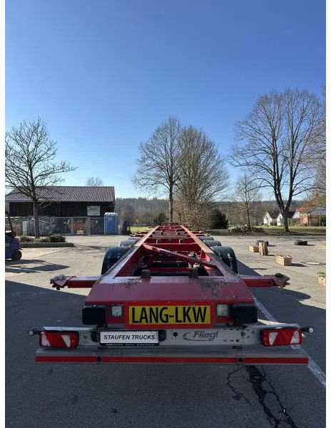 Fliegl 15 m extralang.Containerchassis f. 2 Wechselbrücke 15 m extralang.Containerchassis f. 2 Wechselbrücken - Container transporter/ Swap body semi-trailer: picture 4 Fliegl 15 m extralang.Containerchassis f. 2 Wechselbrücke 15 m extralang.Containerchassis f. 2 Wechselbrücken - Container transporter/ Swap body semi-trailer: picture 4