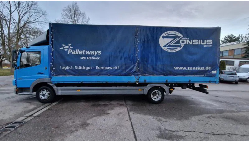 Mercedes-Benz Atego 818 blatt 7m Pritsche E5 Klima Schalter - Truck: picture 1 Mercedes-Benz Atego 818 blatt 7m Pritsche E5 Klima Schalter - Truck: picture 1